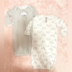 Gerber 0-6 months long sleeve footless blanket sleepers